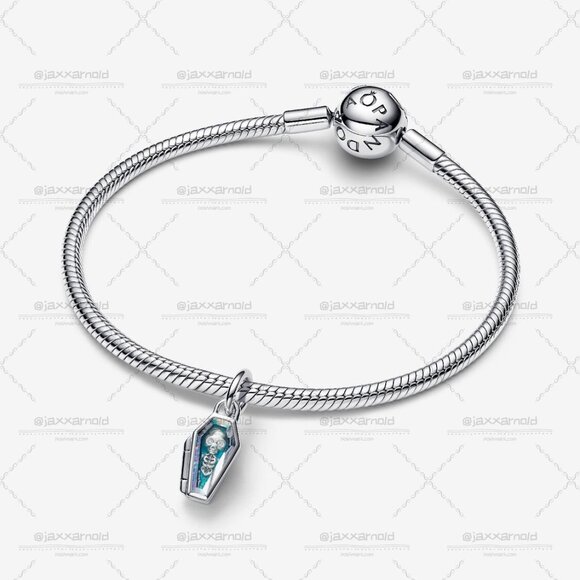 Pandora Openable Glow-in-the-dark Coffin Charm - Picture 3 of 4